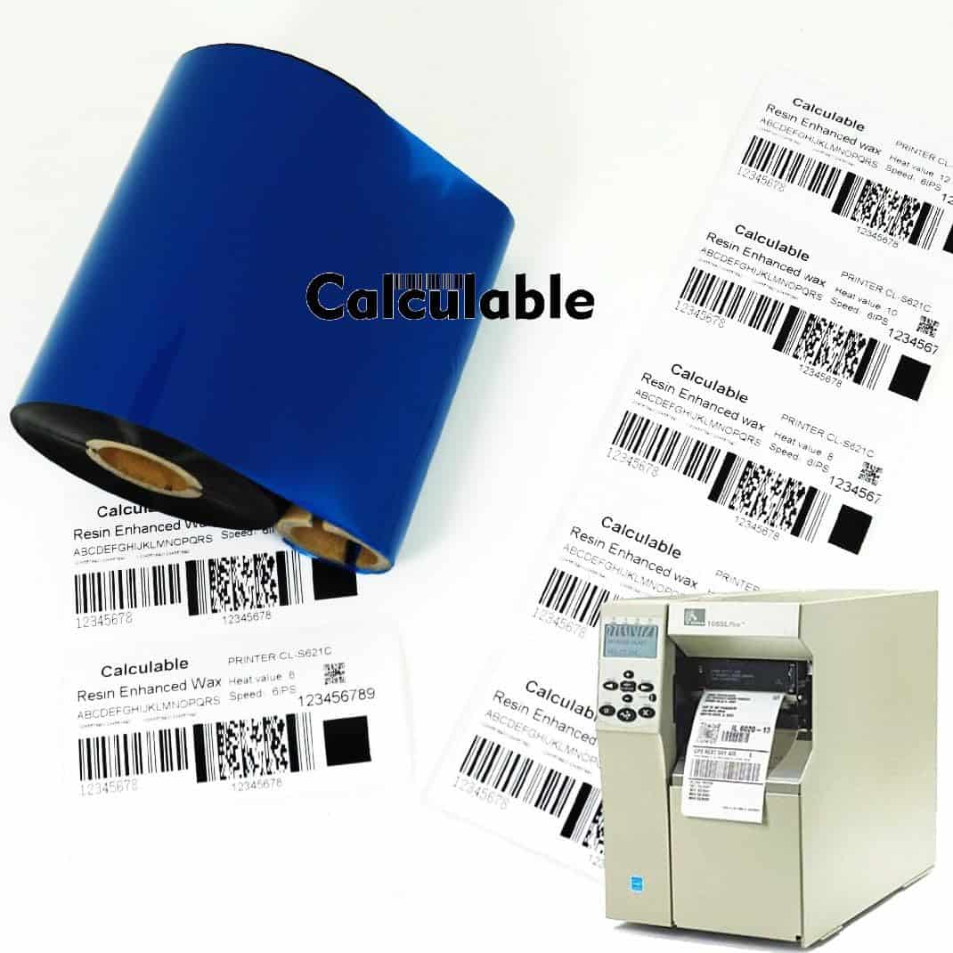 Paquete de 12 Rollos Calculables 4.33" x1476' (110mm X - Imagen 8