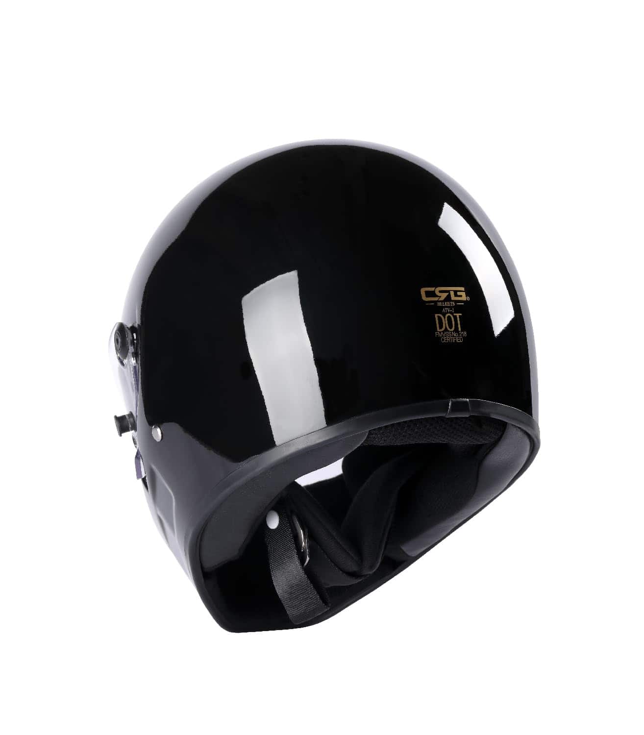 Casco de motocicleta integral CRG de fibra de vidrio para - Imagen 5