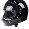 Casco de motocicleta integral CRG de fibra de vidrio para