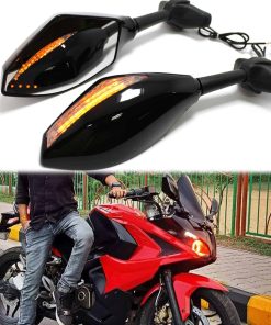 Espejos Retrovisores Laterales para Motocicleta con