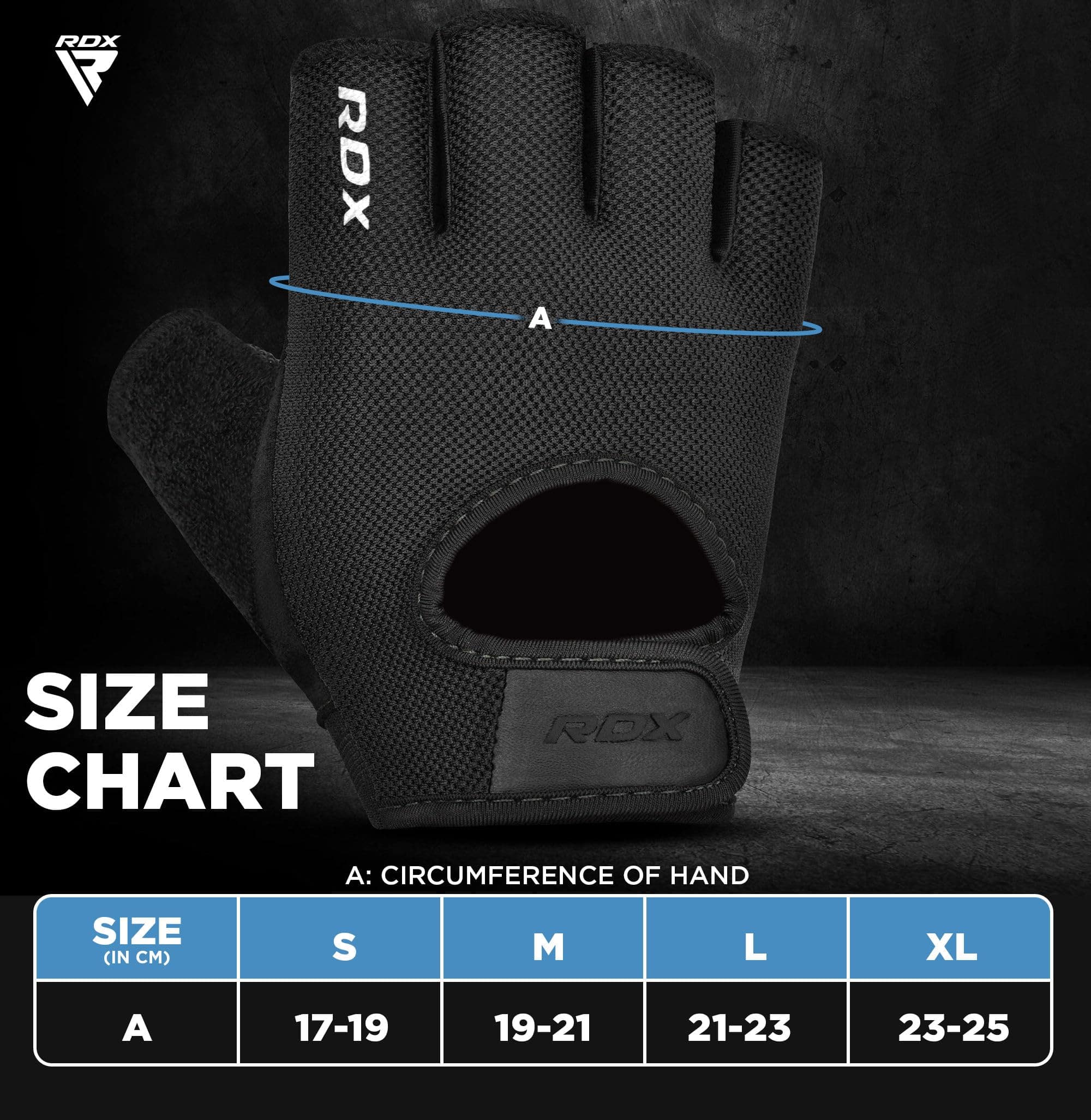 Guantes de Levantamiento de Pesas RDX Gimnasio Fitness - Imagen 7