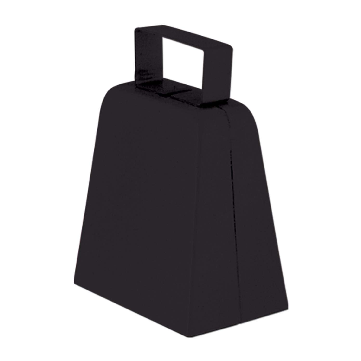 Beistle Black Cowbells, 4" - Imagen 3