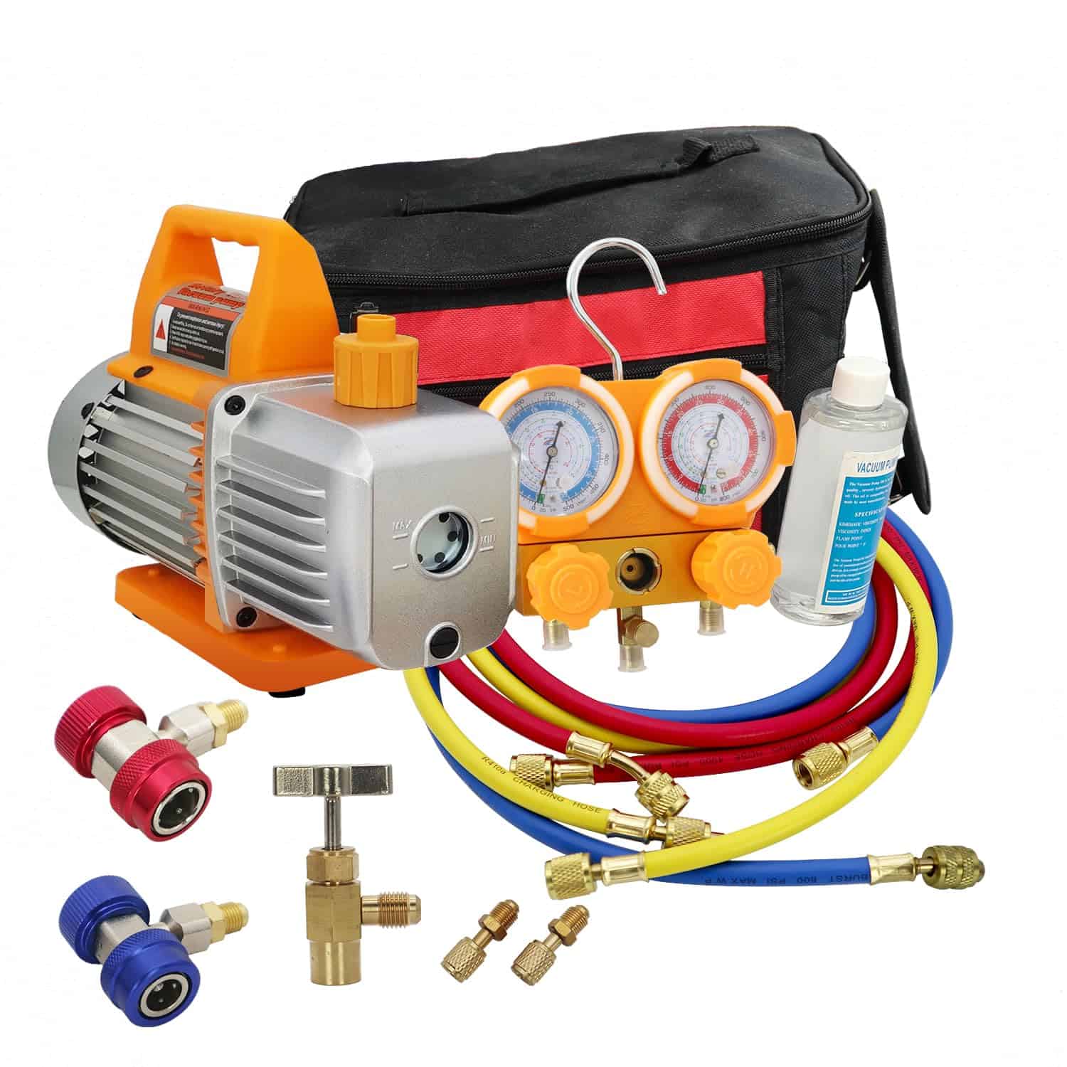 Juego de bomba de vacío de aire acondicionado Z 110V 1/4HP