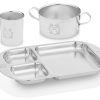 Set de vajilla de acero inoxidable premium -Rana