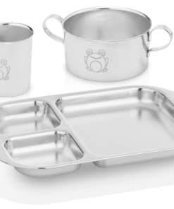 Set de vajilla de acero inoxidable premium -Rana