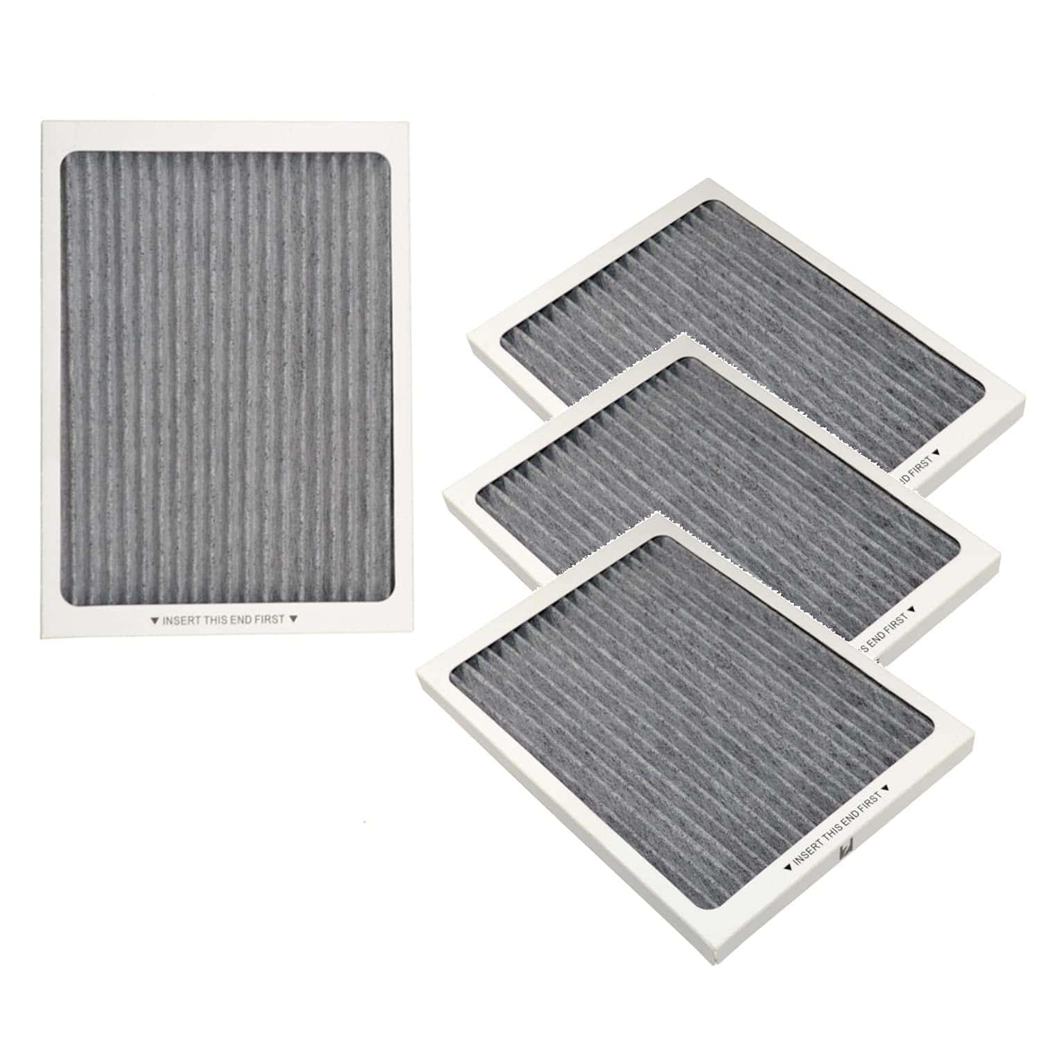 HQRP Paquete de 4 Filtros de Refrigerador Activados con - Imagen 8