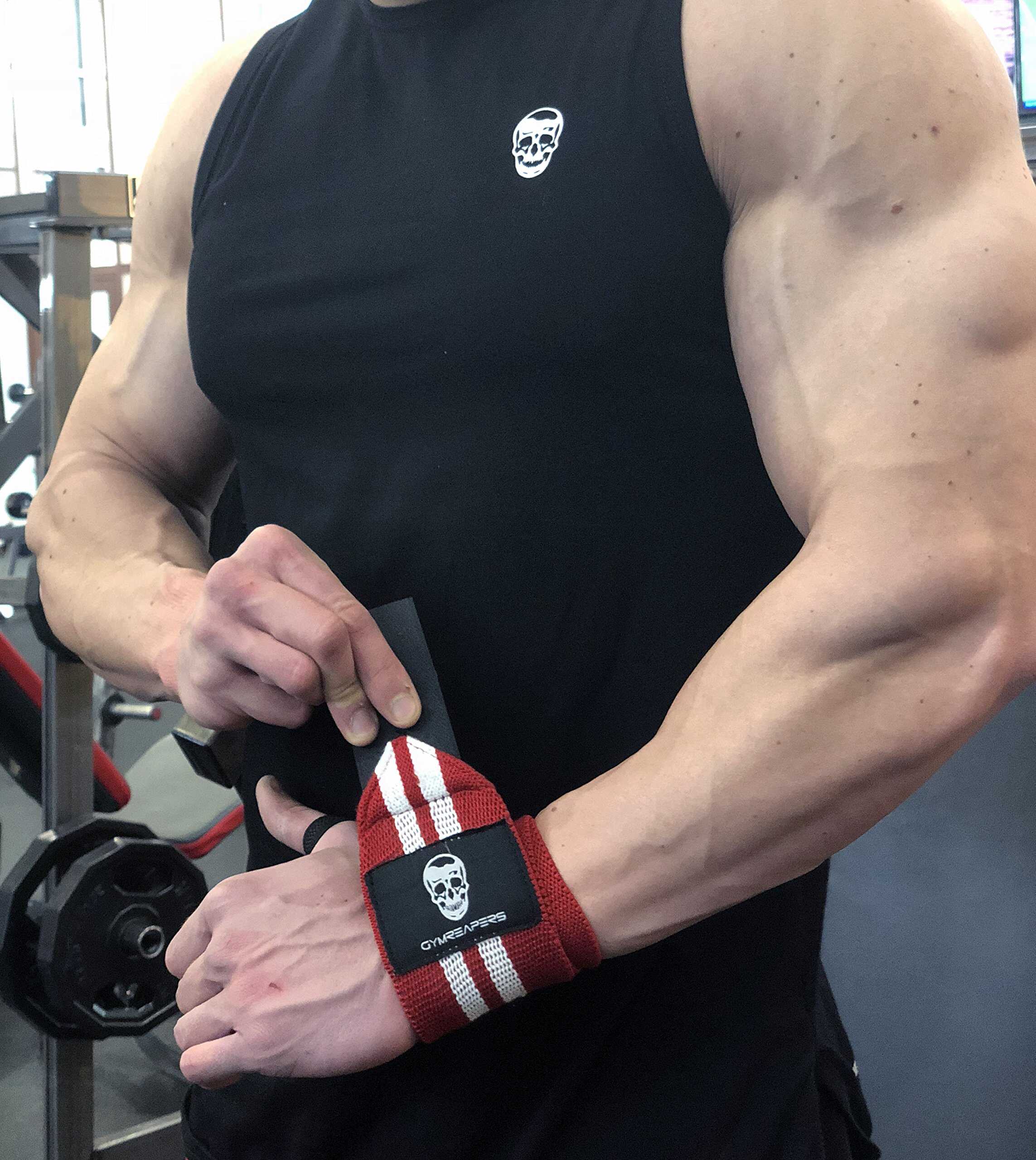 Gymreapers Muñequeras para Levantamiento de Pesas (Grado de - Imagen 6