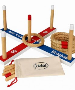 Juego de bolaball para exteriores que incluye 45 bloques