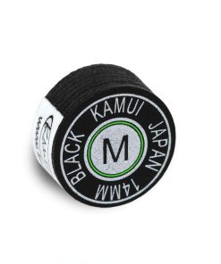 PUNTA DE CUE KAMUI Black Laminada para Billar - 1 pieza