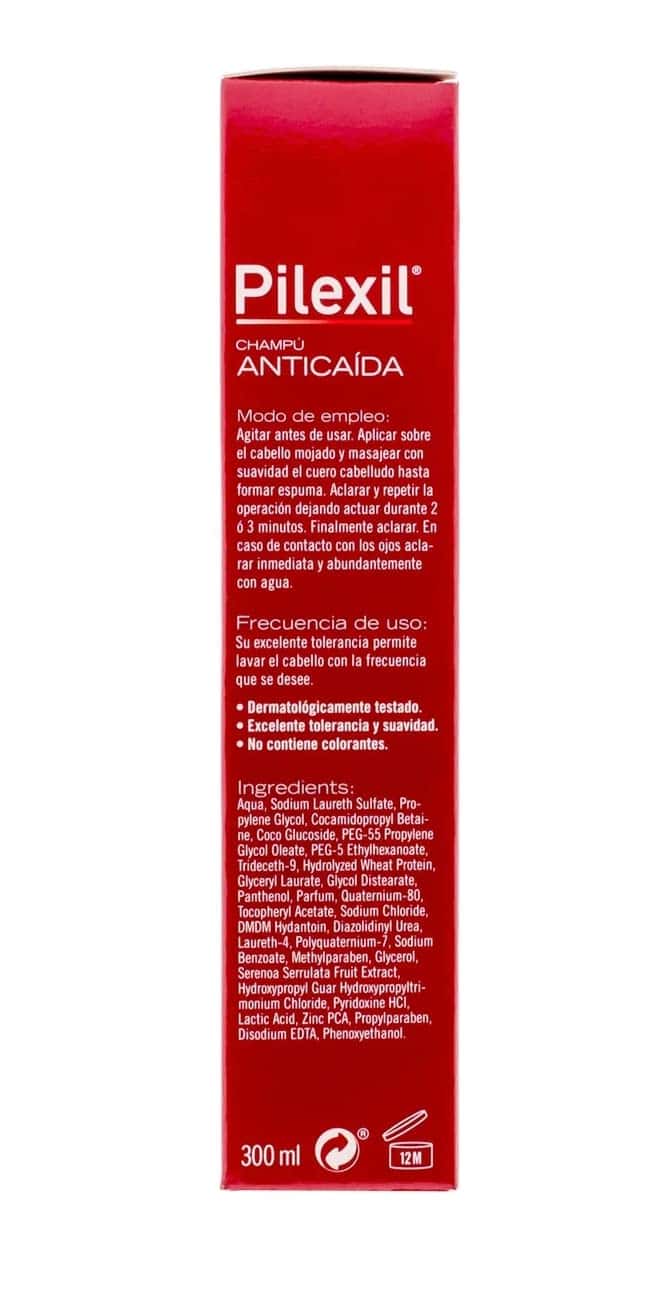 SHAMPOO PILEXIL 500ML - ANTI CAÍDA DEL CABELLO - Imagen 5