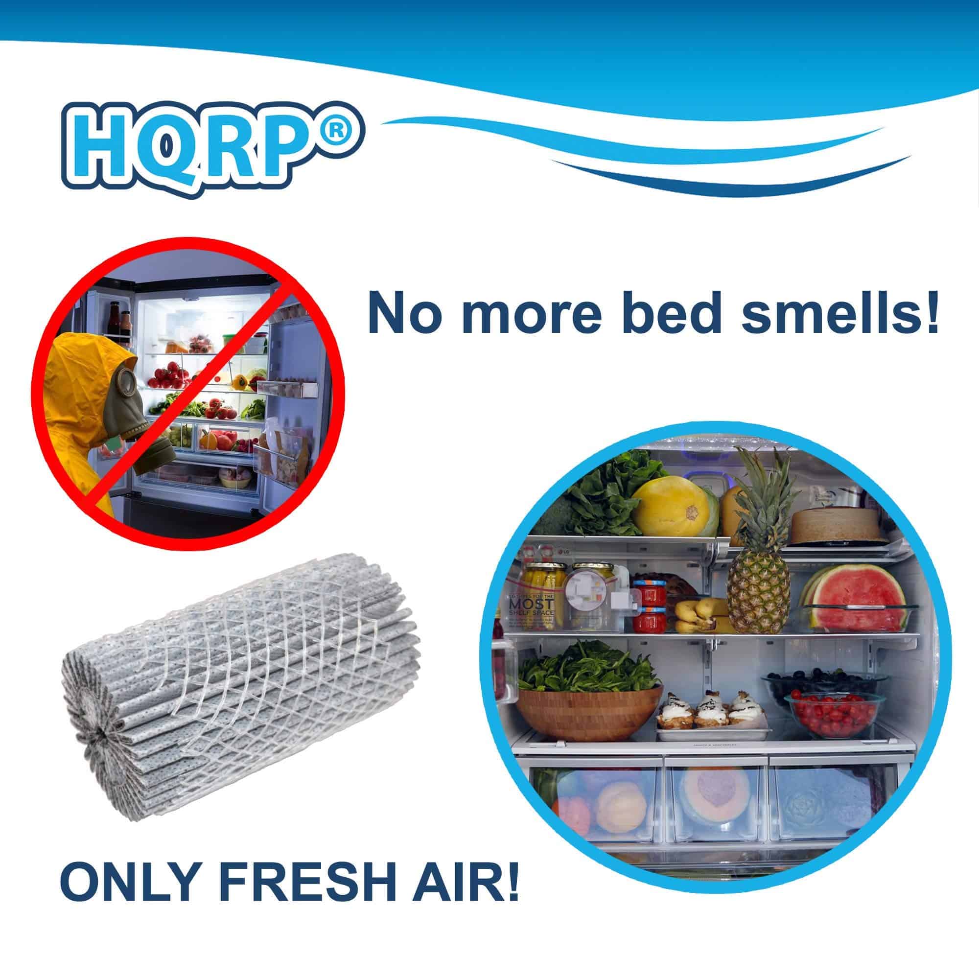 HQRP Filtro de Aire para Refrigerador paquete de 2 - Imagen 7