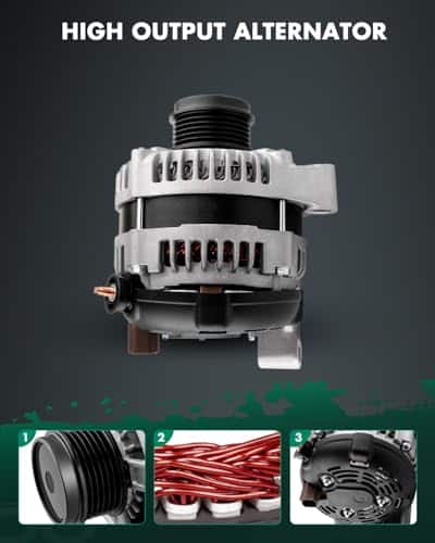 Alternadores SCITOO 13870R Ajuste para Chrysler para Town & - Imagen 6