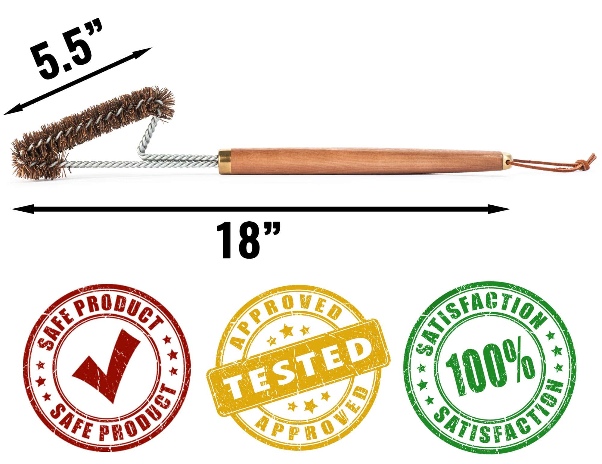 Cepillo de parrilla Grillaholics Pro Palmyra - Mejor que un - Imagen 9