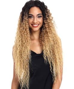 Pelucas Delanteras de Encaje Joedir Ombre Rubia 28'' Largas