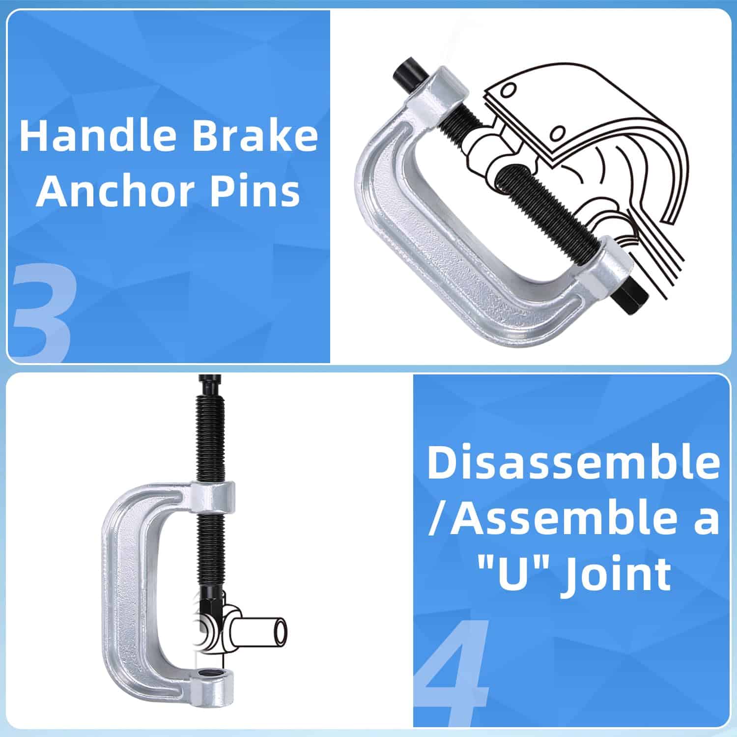 8MILELAKE Master Ball Joint Press Kit, 21pcs Juego de - Imagen 6