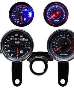 Kit de Medidores para Motocicleta 13000 RPM Tacómetro