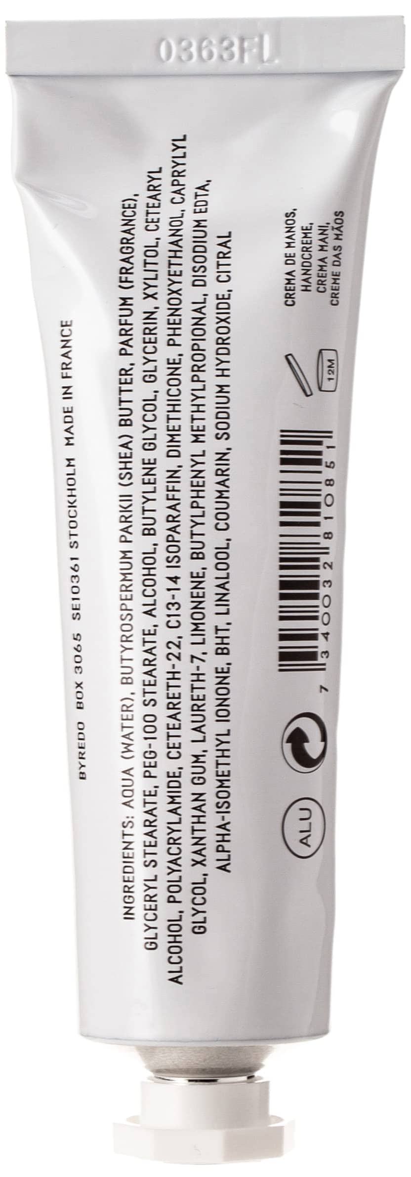 Crema de manos Byredo Bal D'Afrique, 1 onza - Imagen 3