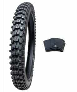 Combo Llanta para Motocicleta Tamaño 80/100-21, Incluye