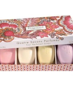 SET DE 4 JABONES FLEURI (FLORAL) Fragonard 4x50g 100%