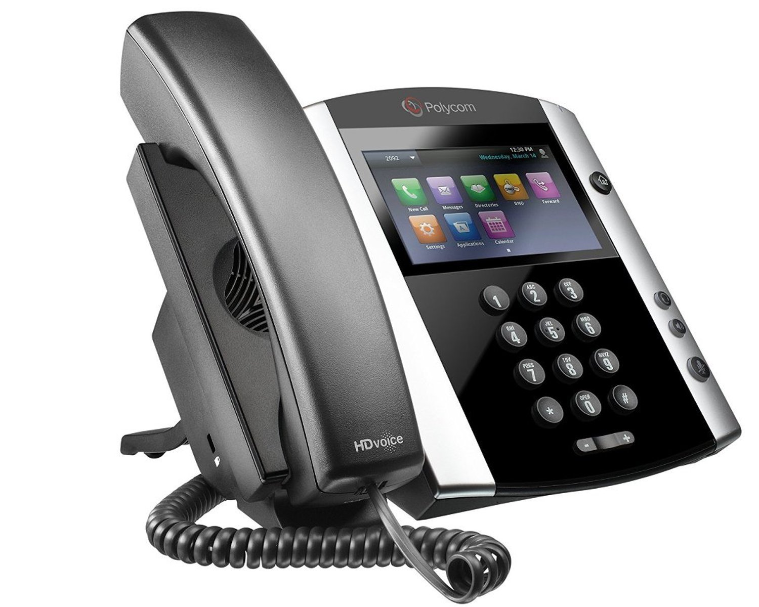 Teléfono de Media Polycom VVX500 para Empresas Skype - - Imagen 3