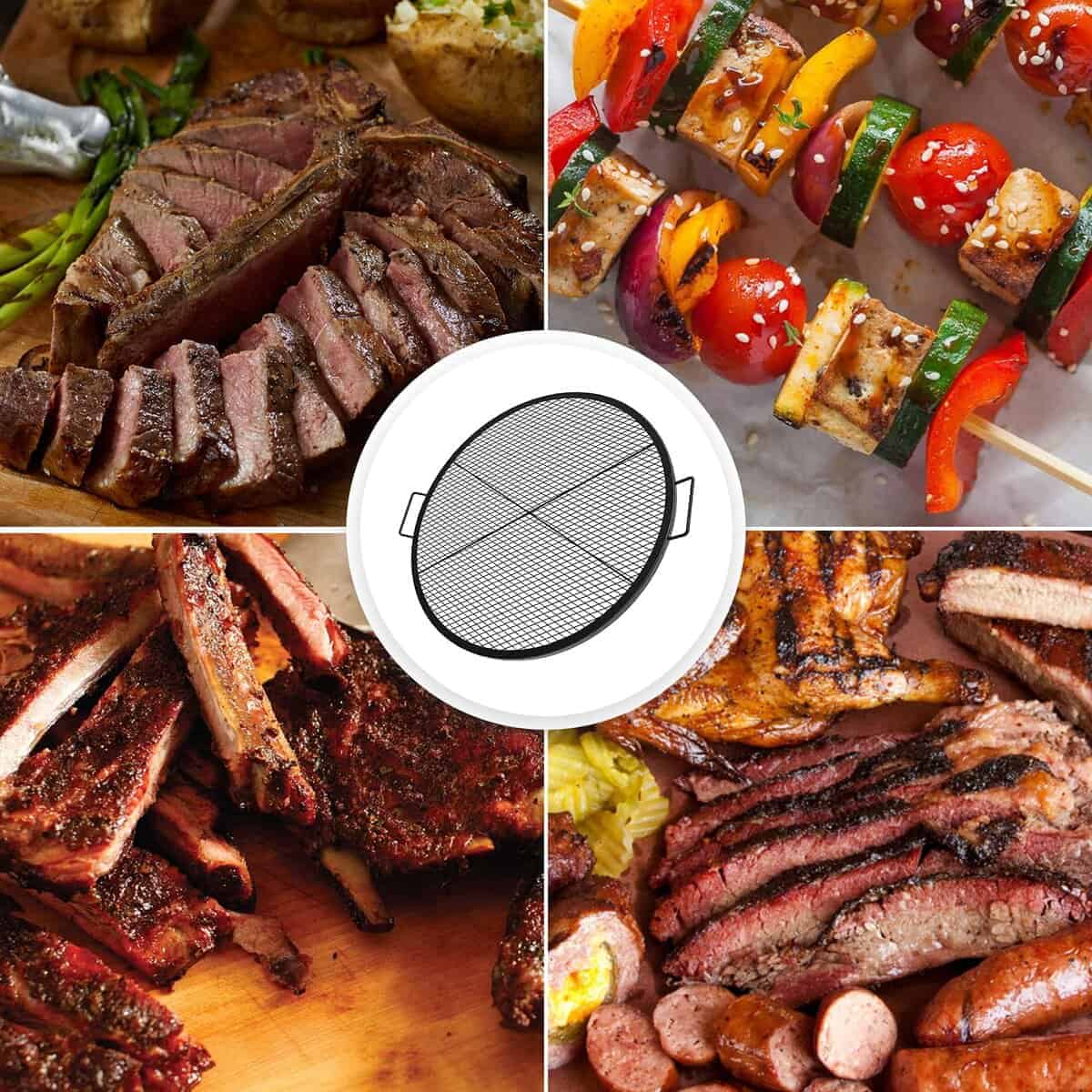 Parrilla para Fogata Pesada X-Marks de Stanbroil con - Imagen 8