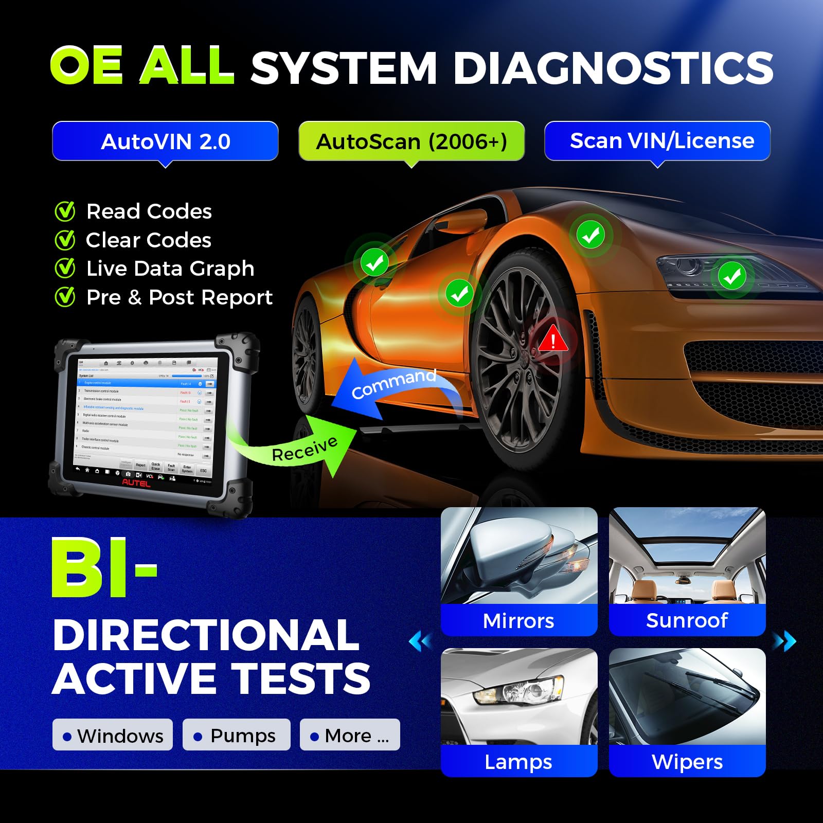 2025 Nuevo Autel MaxiSys Elite II Pro Escáner, 2 Años de - Imagen 7