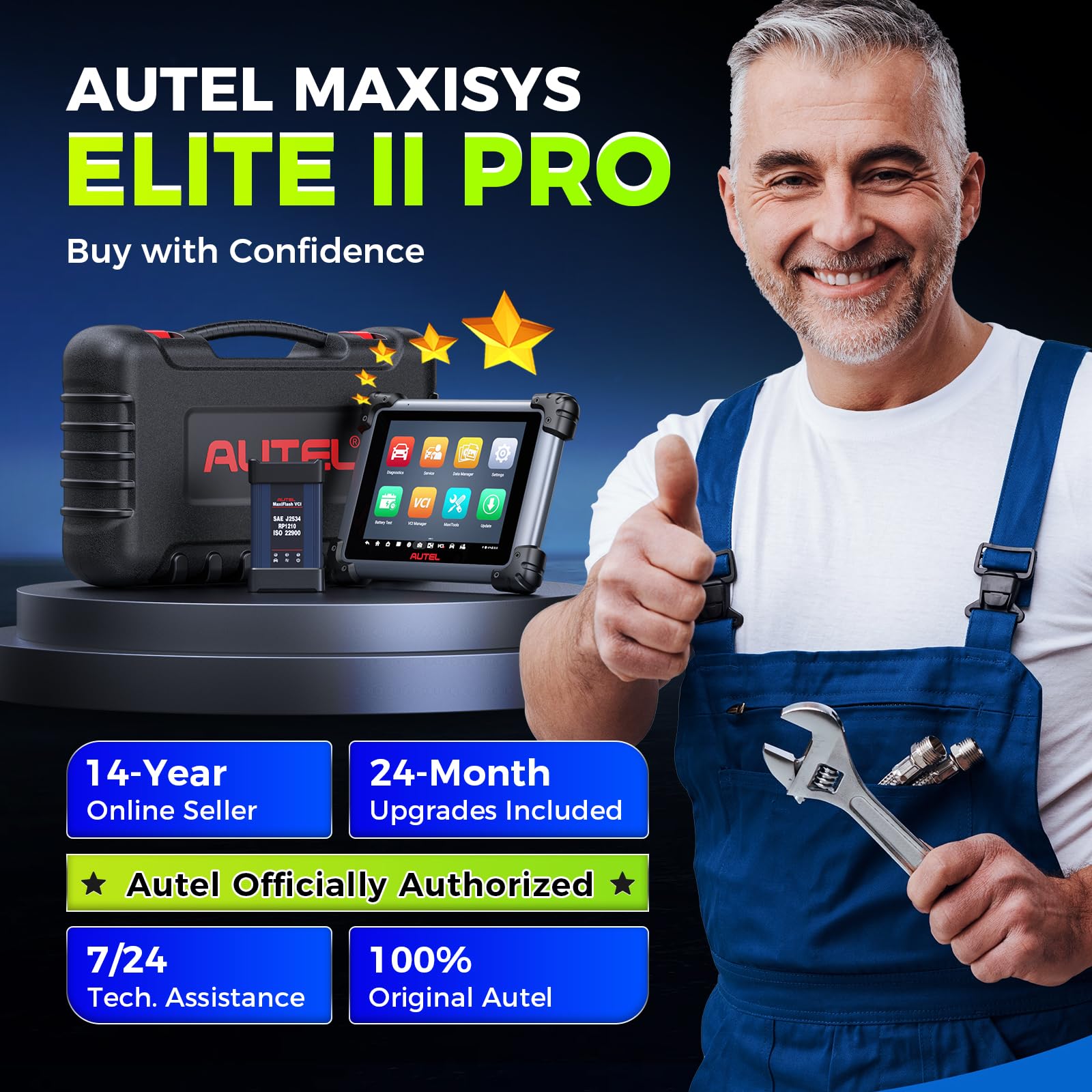 2025 Nuevo Autel MaxiSys Elite II Pro Escáner, 2 Años de - Imagen 10