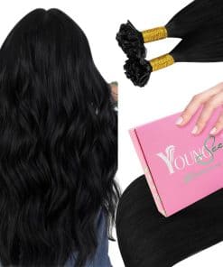 Extensiones de Cabello de Punta en Forma de U YoungSee