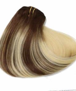 Extensiones de Cabello Clip 120G 100% Brasileño Remy