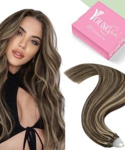 Extensiones de Cabello de Microlazos de Cabello Humano