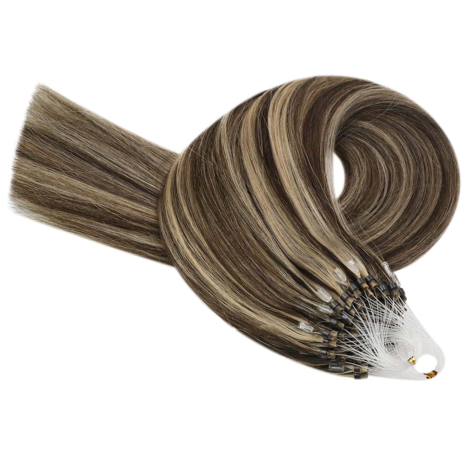 Extensiones de Cabello de Microlazos de Cabello Humano - Imagen 9