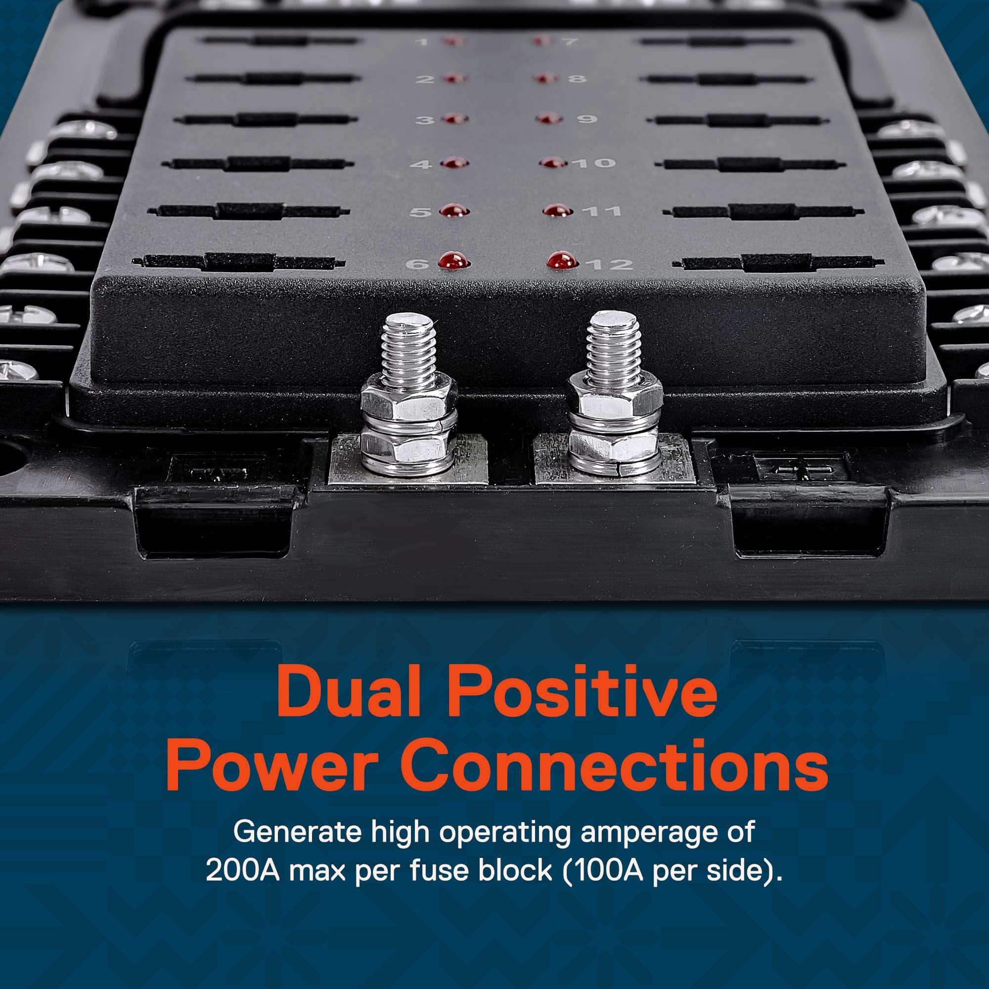 Bloque de fusibles True Mods de 10 vías con bus negativo de - Imagen 6