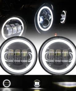 Par de Luces de Niebla Led de 4.5 Pulgadas con Ojos de