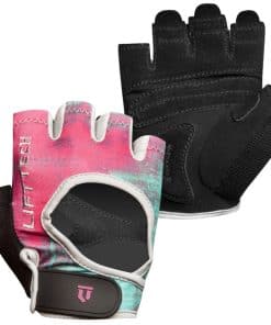 Guantes de Entrenamiento Elite Lift Tech -Rosa y Verde Azula