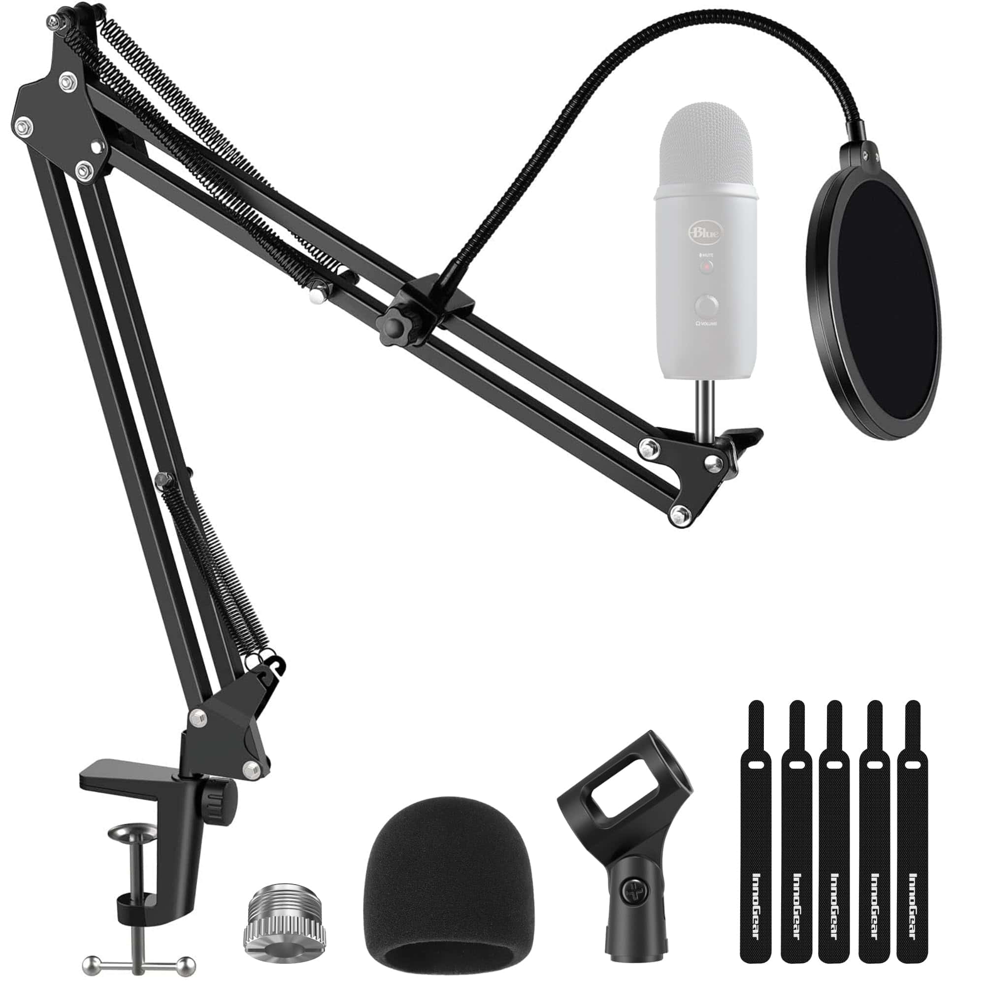 InnoGear Soporte de Micrófono para Blue Yeti, Soporte de