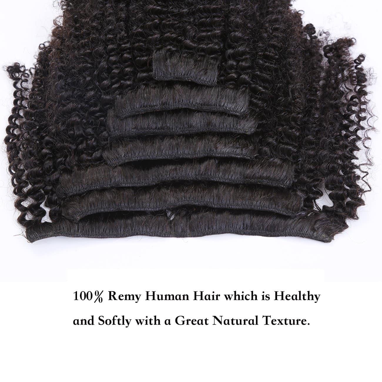 Loxxy 12 pulgadas Afro Rizos Kinkys Extensiones de Cabello - Imagen 7