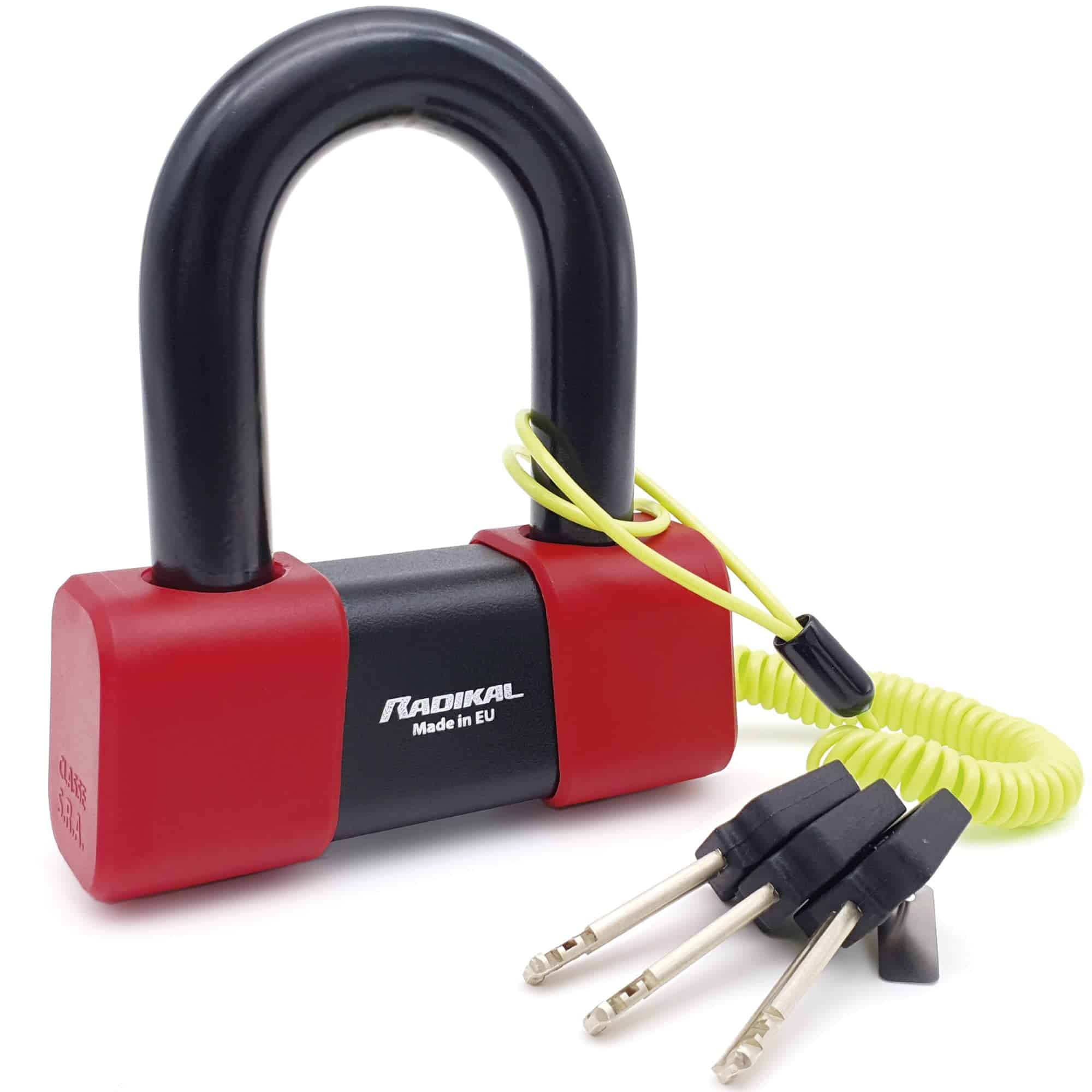 Candado de Disco RADIKAL RK75 Premium Mini U para