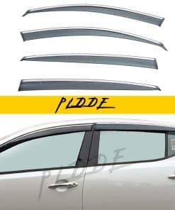PLDDE 4pcs Deflectores de Ventana de Humo Compatibles con