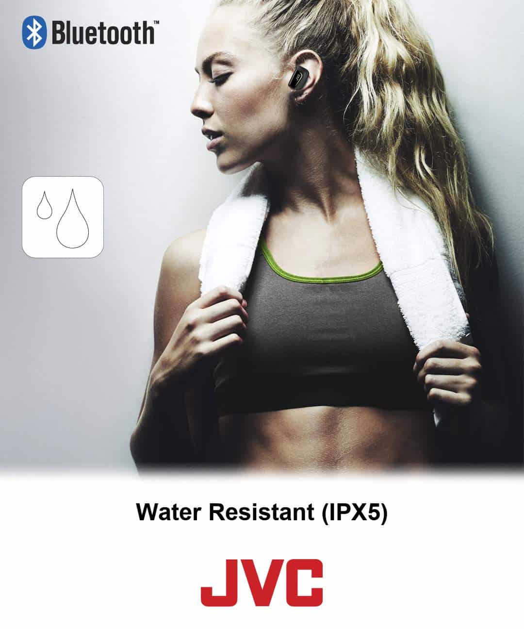 Audífonos inalámbricos JVC para deportes y fitness, - Imagen 5