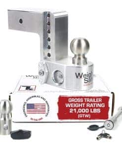 Enganche de remolque ajustable Weigh Safe - Enganche de 6"