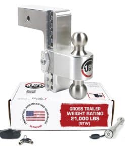 Enganche de remolque ajustable Weigh Safe, -1,000 GTW