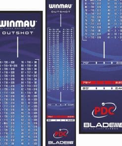Tapete de Dardos WINMAU Outshot con Línea de Tiro para