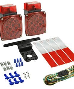 Kit de luces LED para remolque Wellmax 12V, luces traseras