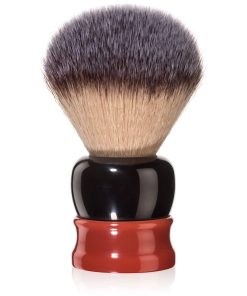 Brocha de Afeitar Fina, Fibras de Pelo de -Naranja y Marrón