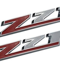 2 Emblemas Grandes Z71 de Cromo de 10 Pulgadas para GMC