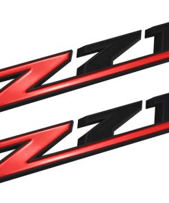 Emblemas Z71 cromados grandes de 10 pulgadas para GMC Chevy