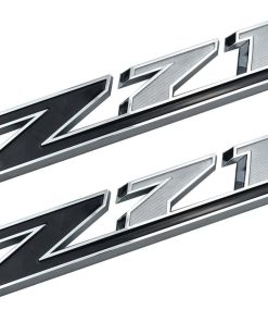 Emblemas Z71 cromados de 10 pulgadas Aimoll para GMC Chevy
