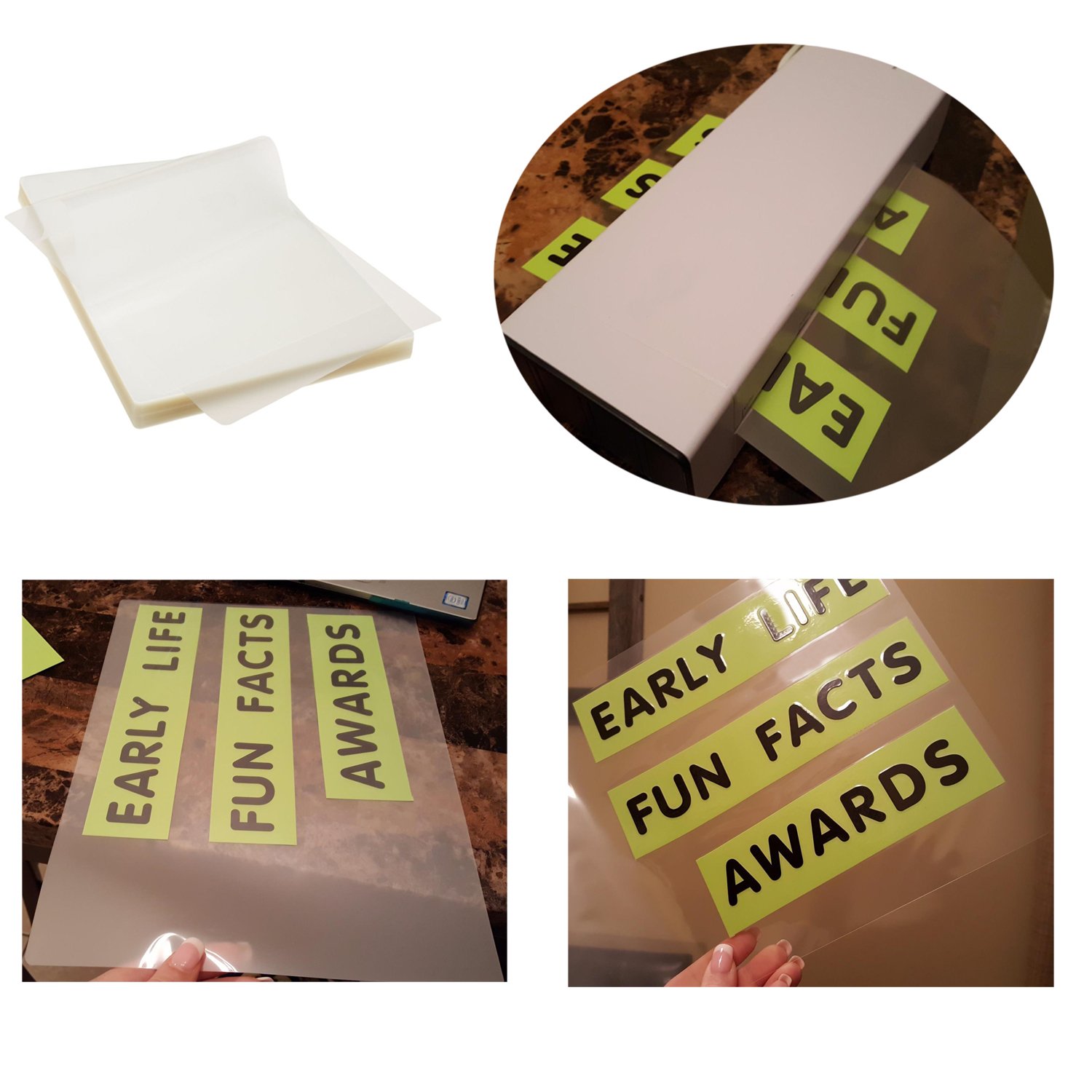 Insumos de Laminación Térmica Immuson 8.9 x 11.4, Grosor de - Imagen 7