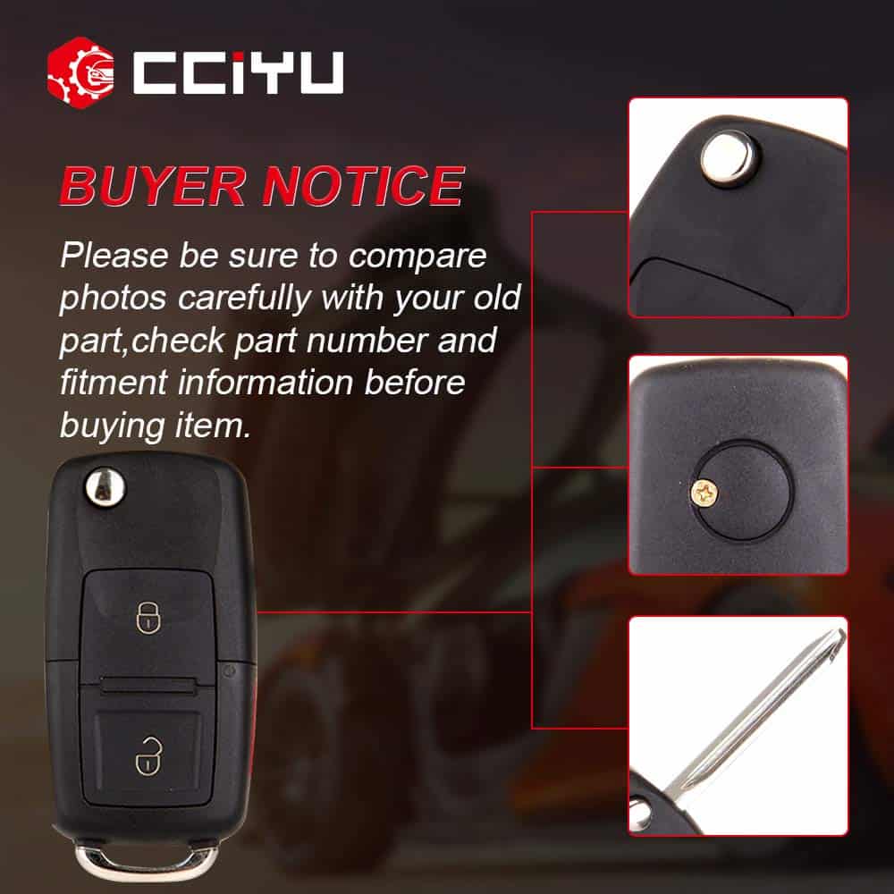 Control remoto de entrada sin llave de repuesto cciyu - Imagen 7