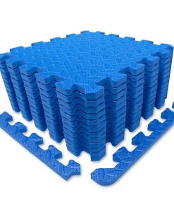 Tapete de Ejercicio/Protectores de Piso -Azul